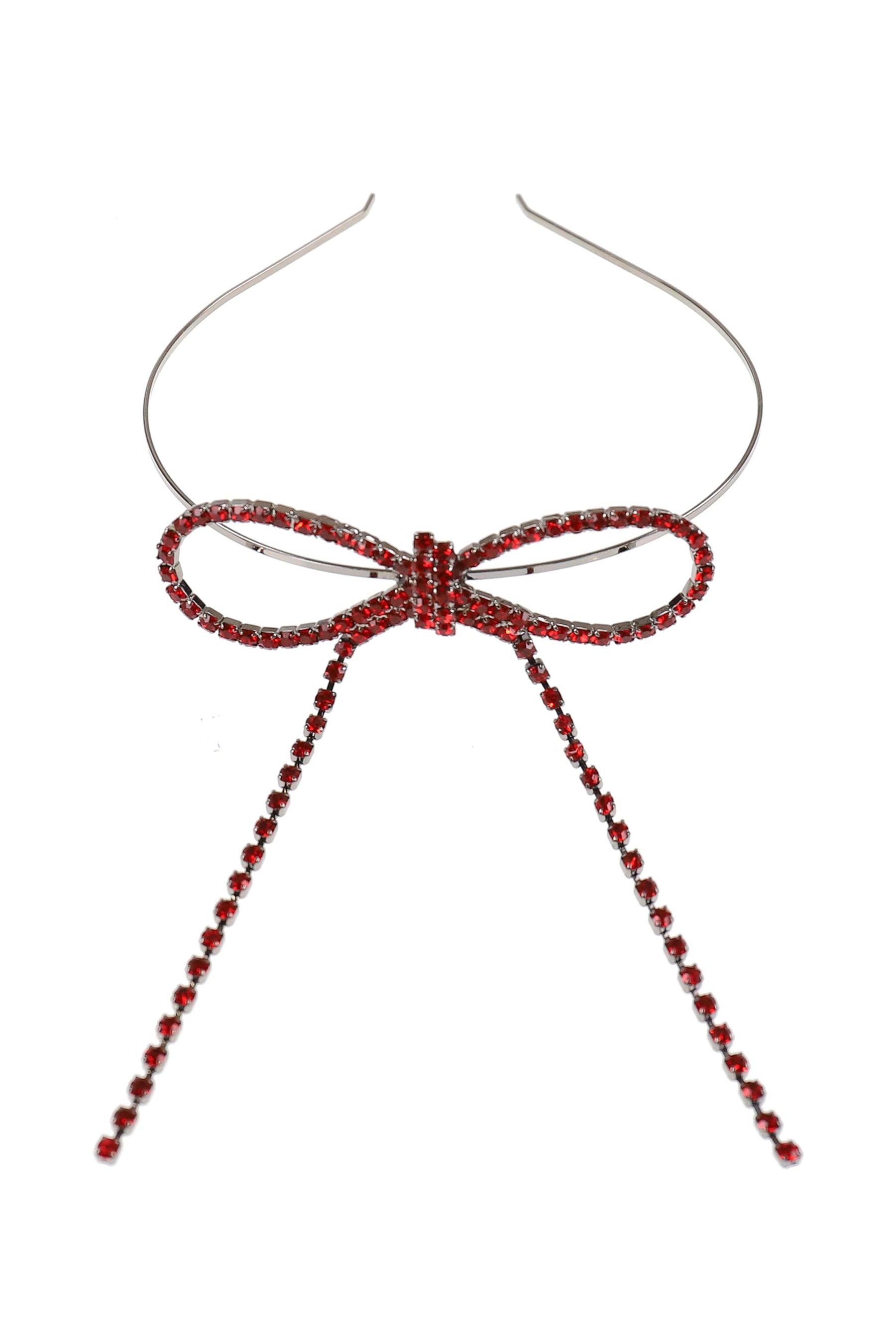 BIG RIBBON HAIRBAND / RED