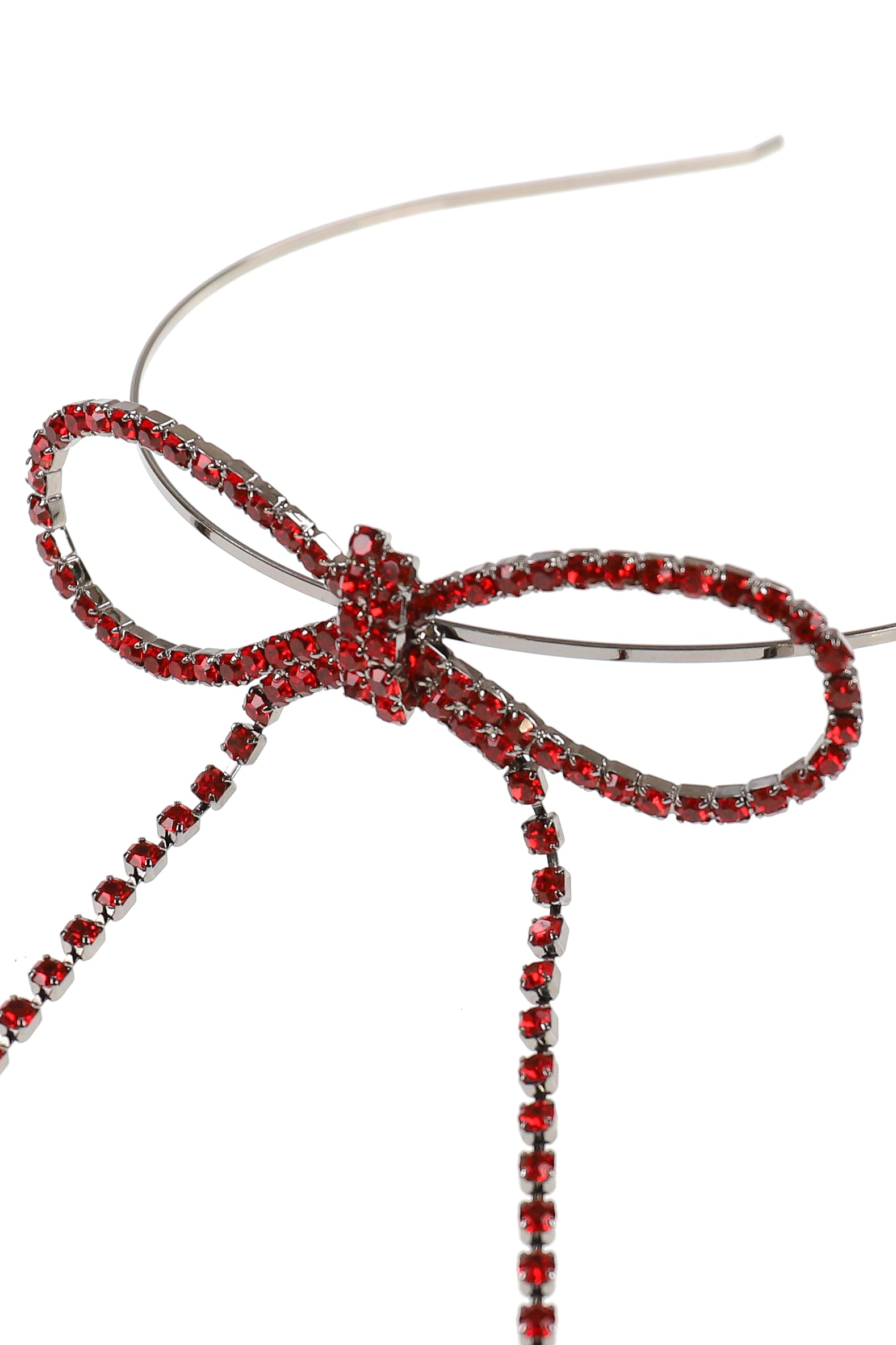 BIG RIBBON HAIRBAND / RED