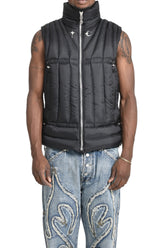 DOWN VEST / BLK