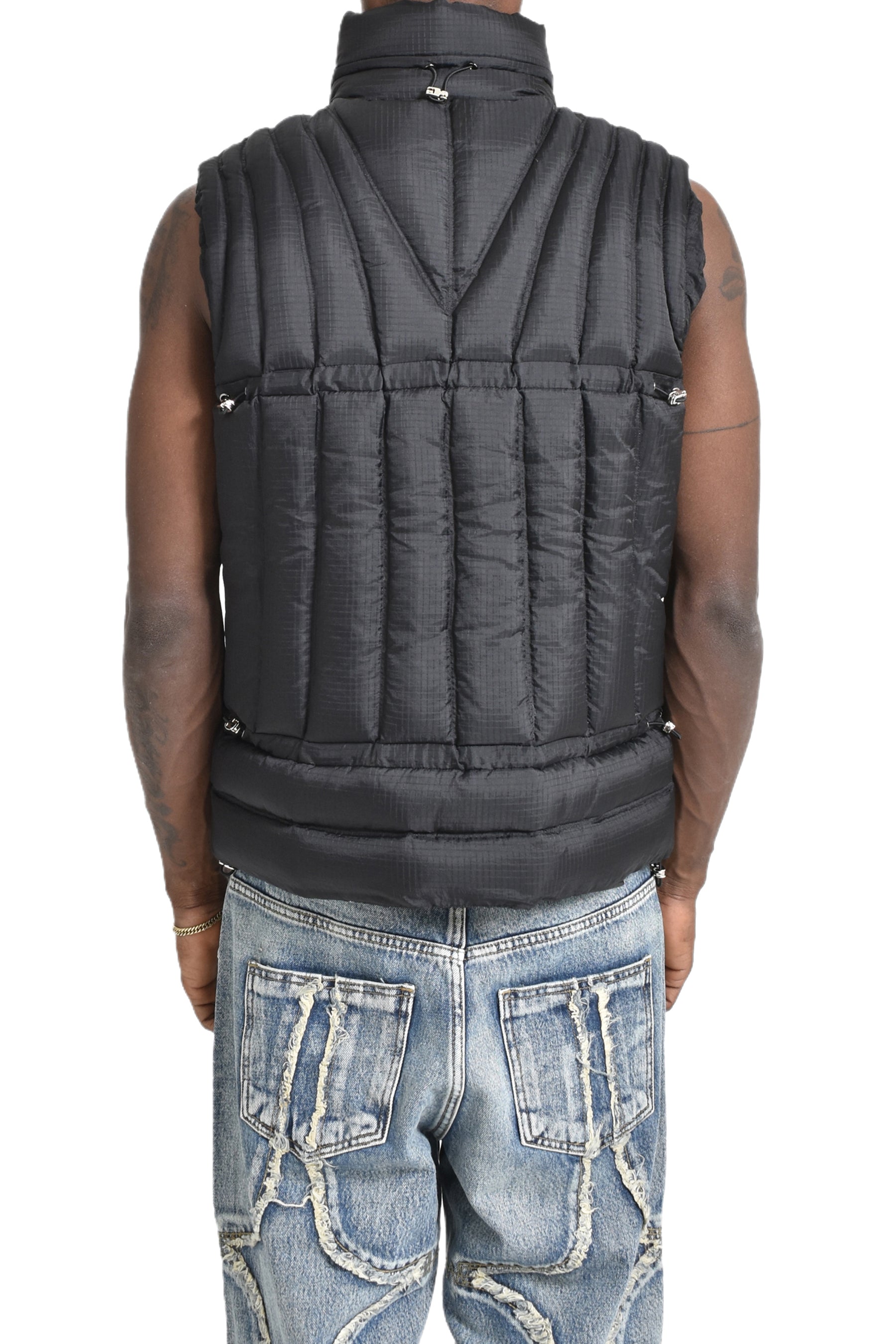 DOWN VEST / BLK