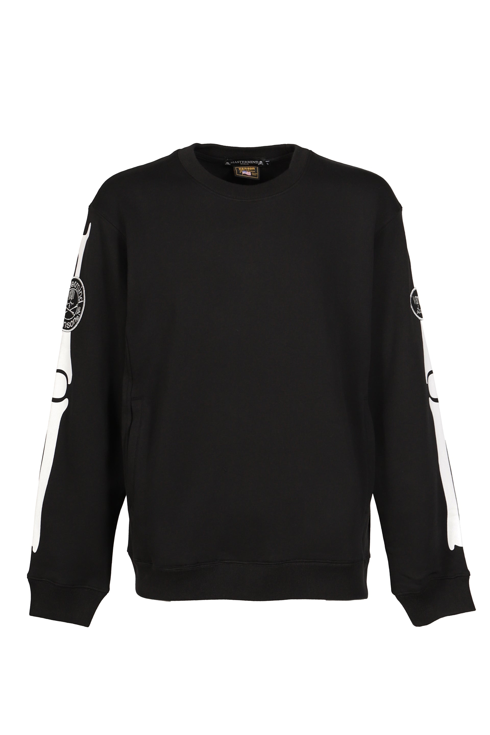 VANSON CREWNECK SWEATSHIRT REGULAR FIT / BLK