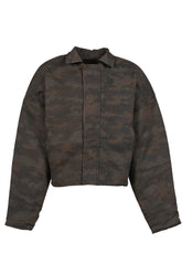 NIGHT CAMO TRUCKER JACKET / D.CAMO 