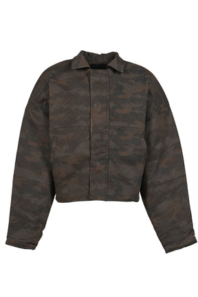 NIGHT CAMO TRUCKER JACKET / D.CAMO 