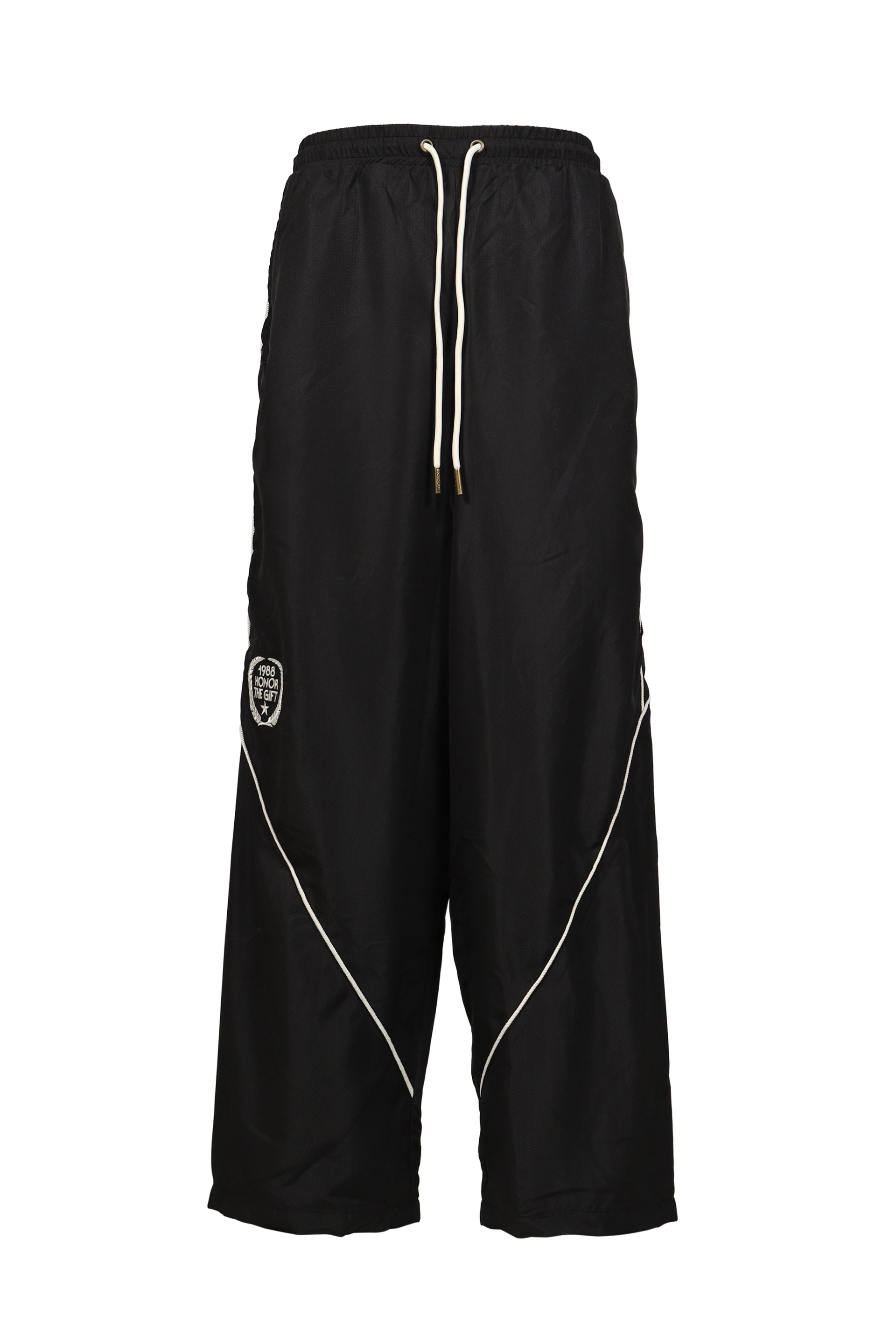 HONEYCOMB TRACK PANT / BLK