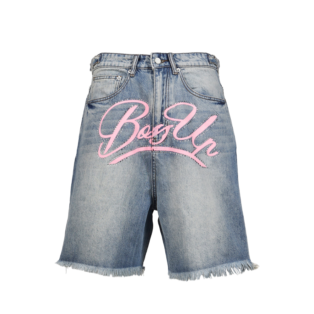 BossUp ボスアップ FW25 ARCH SHORT JEANS / BLU - NUBIAN ヌビアン