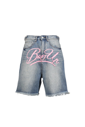 ARCH SHORT JEANS / BLU