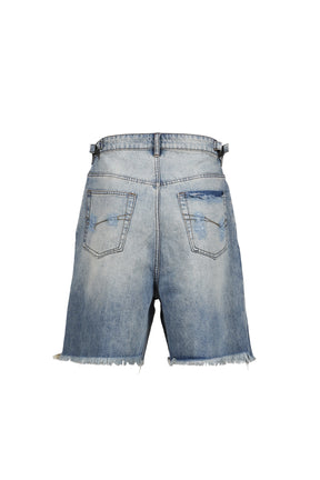 ARCH SHORT JEANS / BLU
