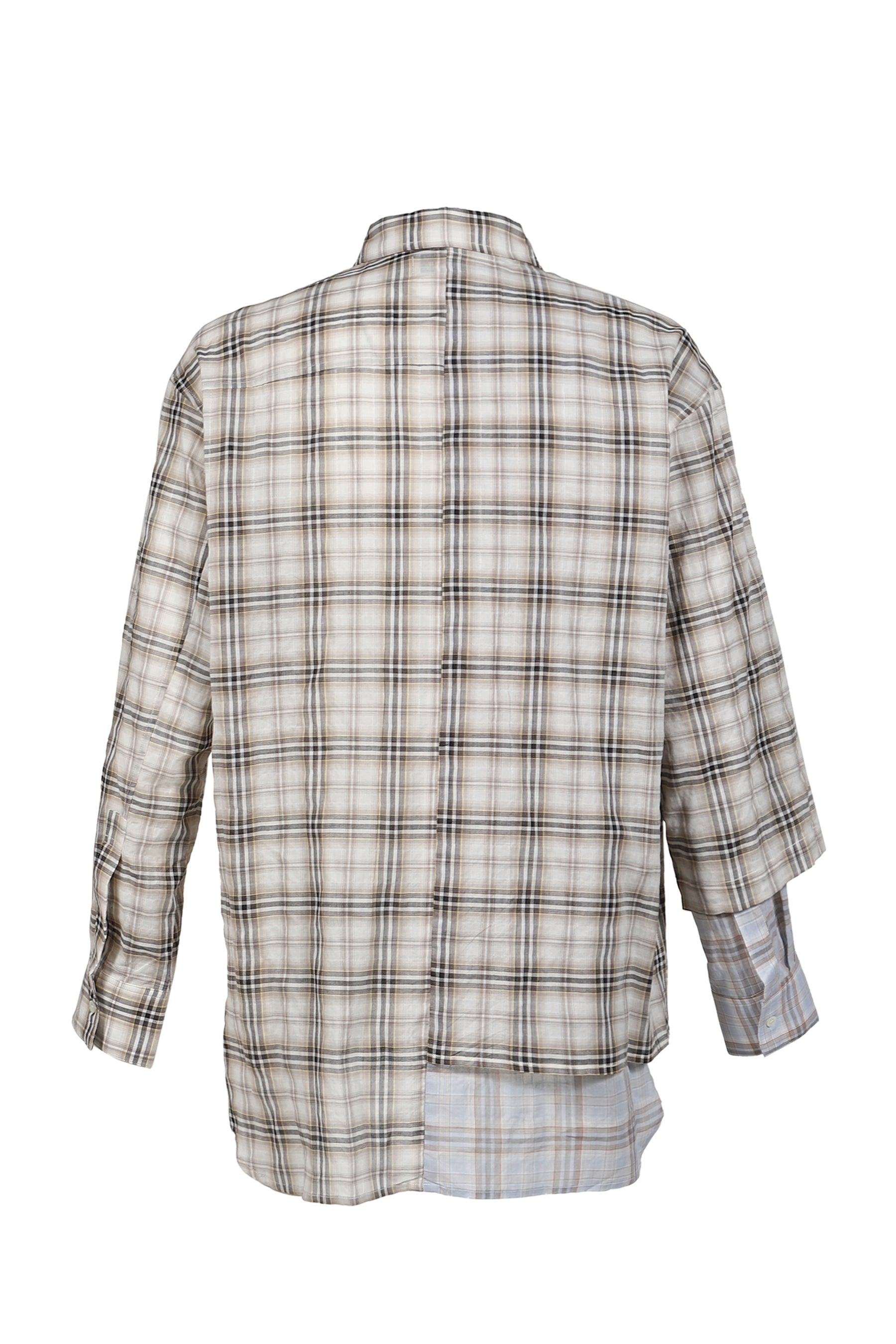 DOCKING FLIP SHIRT / BEI CHECK