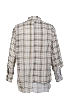 DOCKING FLIP SHIRT / BEI CHECK
