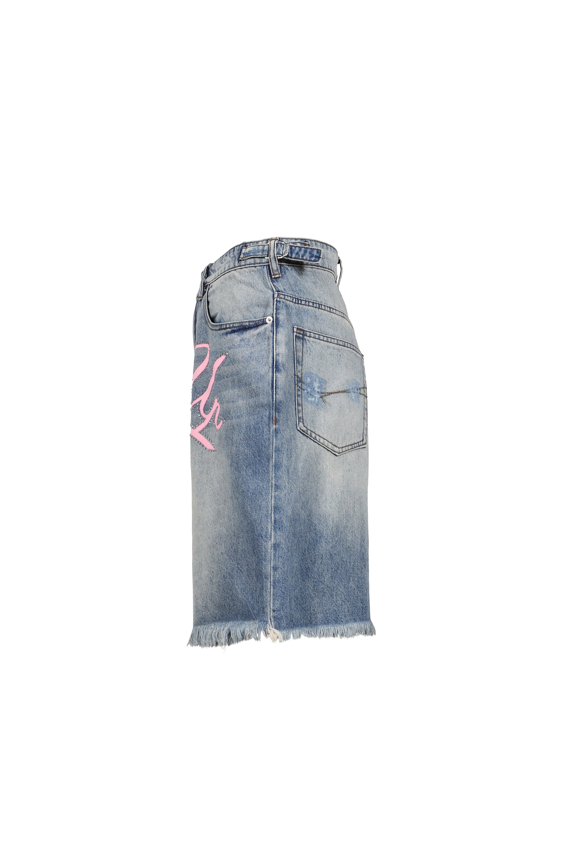 ARCH SHORT JEANS / BLU