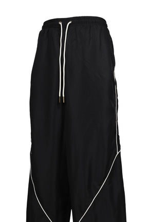 HONEYCOMB TRACK PANT / BLK