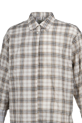 DOCKING FLIP SHIRT / BEI CHECK