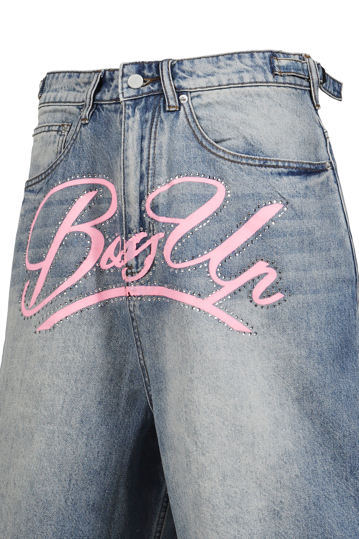 ARCH SHORT JEANS / BLU