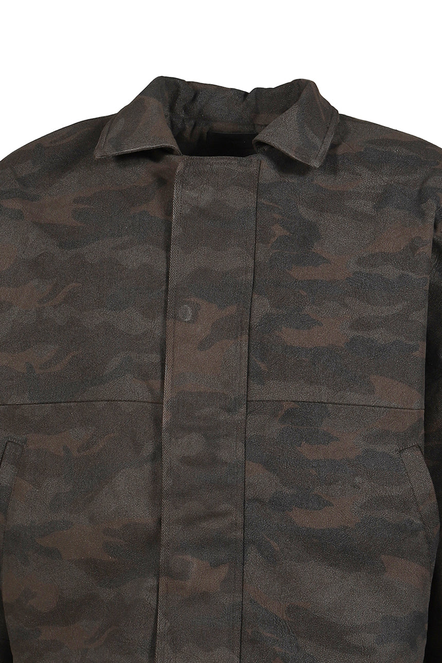 NIGHT CAMO TRUCKER JACKET / D.CAMO 