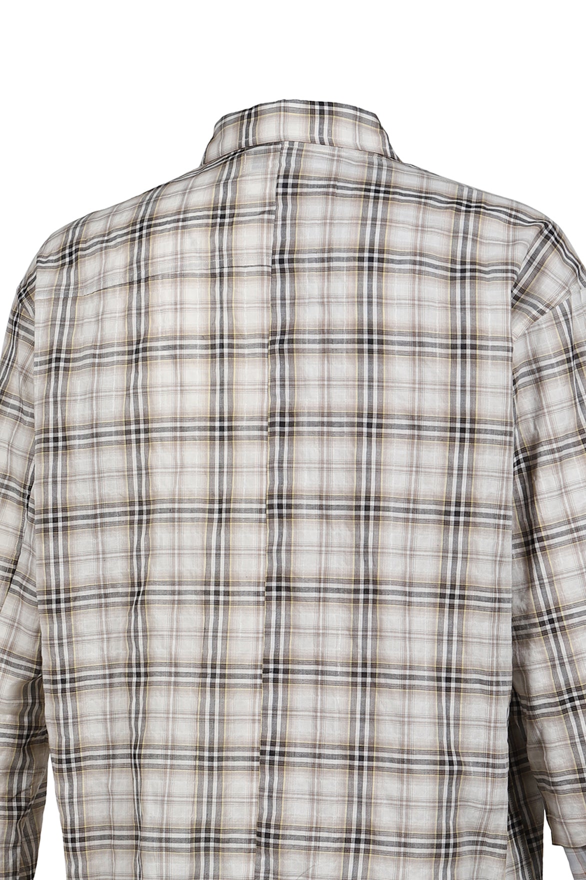 WIZZARD ウィザード SS26 DOCKING FLIP SHIRT / BEI CHECK - NUBIAN