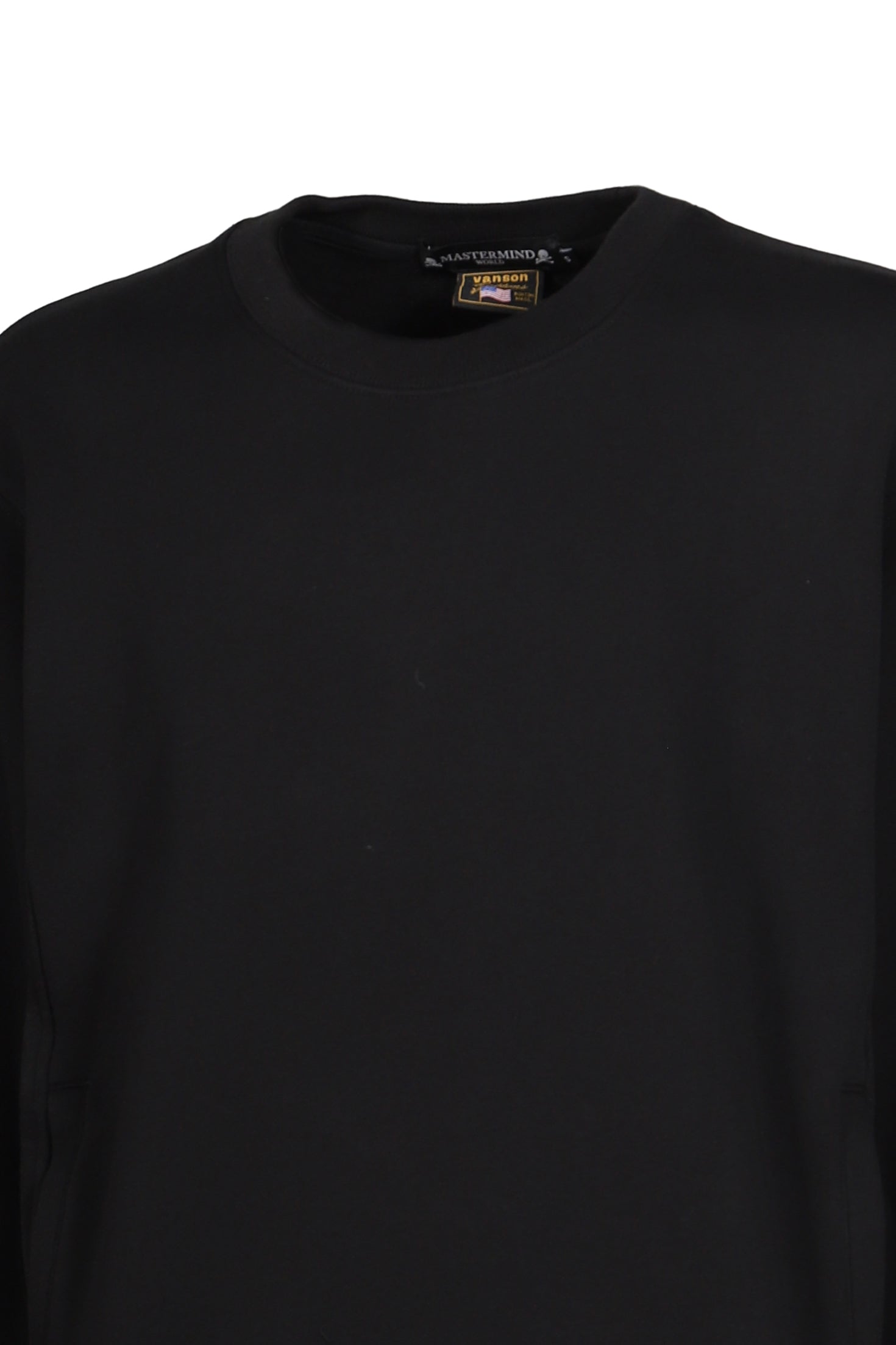VANSON CREWNECK SWEATSHIRT REGULAR FIT / BLK