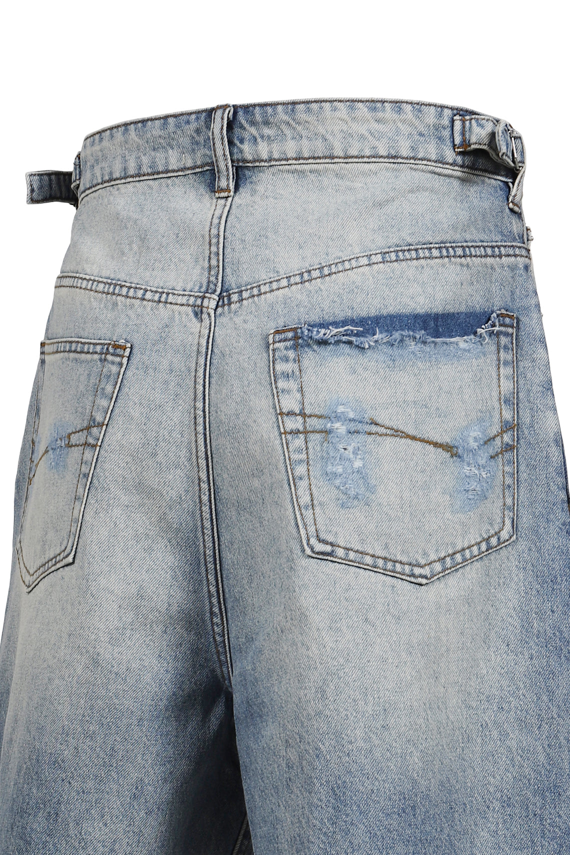 ARCH SHORT JEANS / BLU