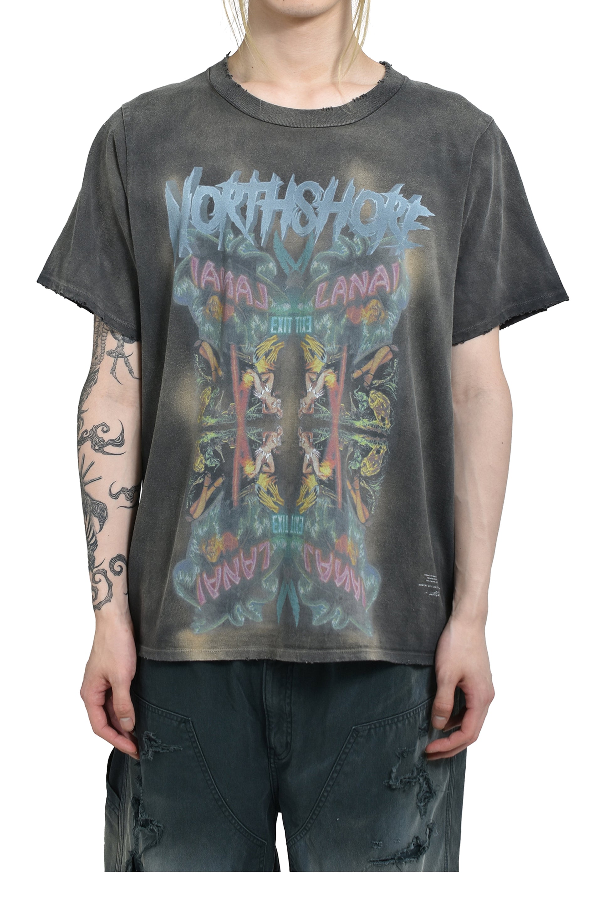 JUN/NAKAYAMA LIFEGUARD T-SHIRTS / BLK