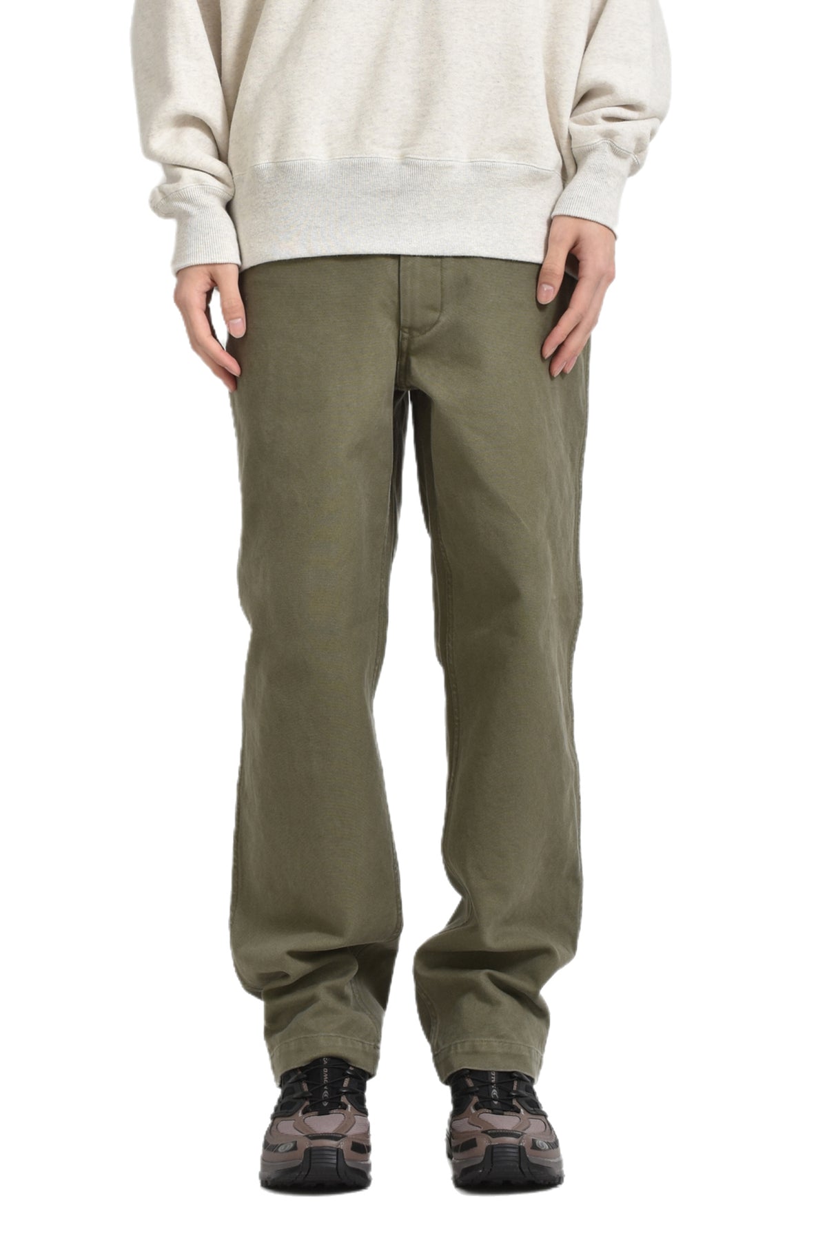 DUCK L-POCKET PANTS / OLV