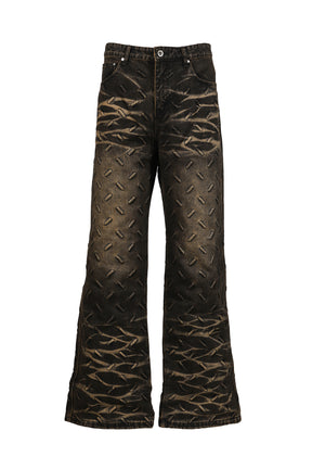 THREAD PLATE DENIM / COAL, TAN