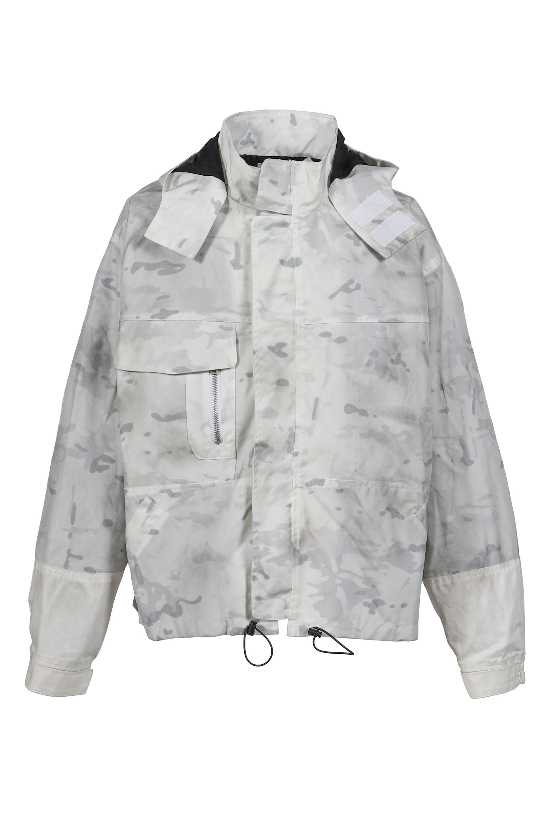 SHORT PARKA / DIRTY SNOW CAMO 