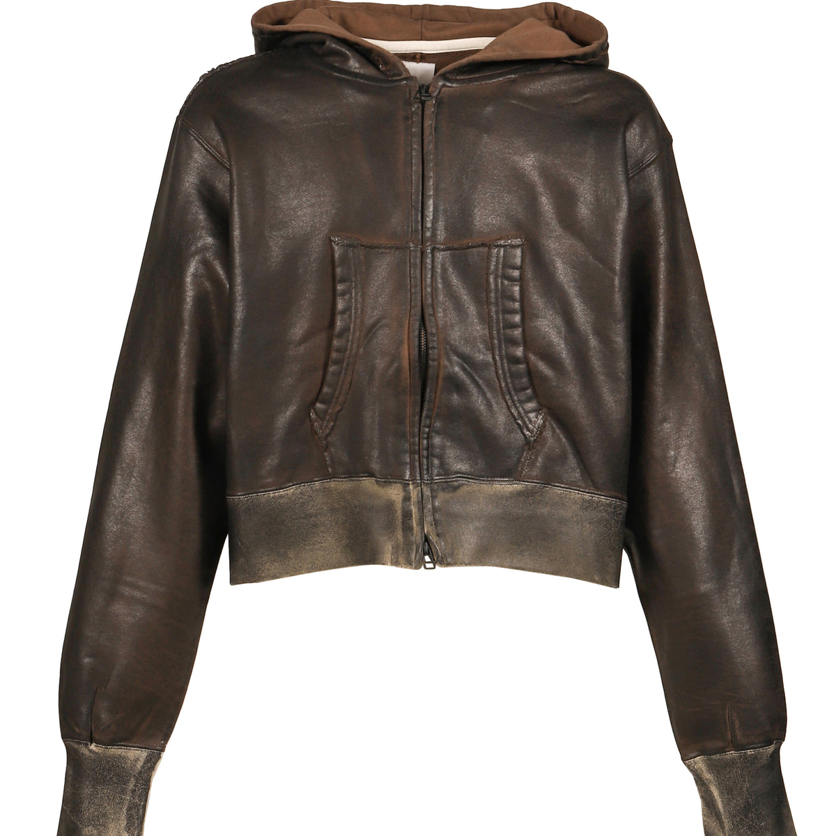 SUBLATIONS FW25 CRACKING COATED PARKA .14 / BRW - NUBIAN