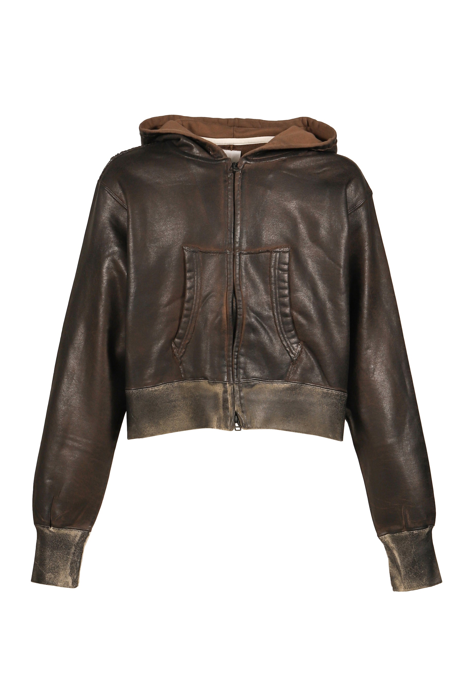 CRACKING COATED PARKA .14 / BRW