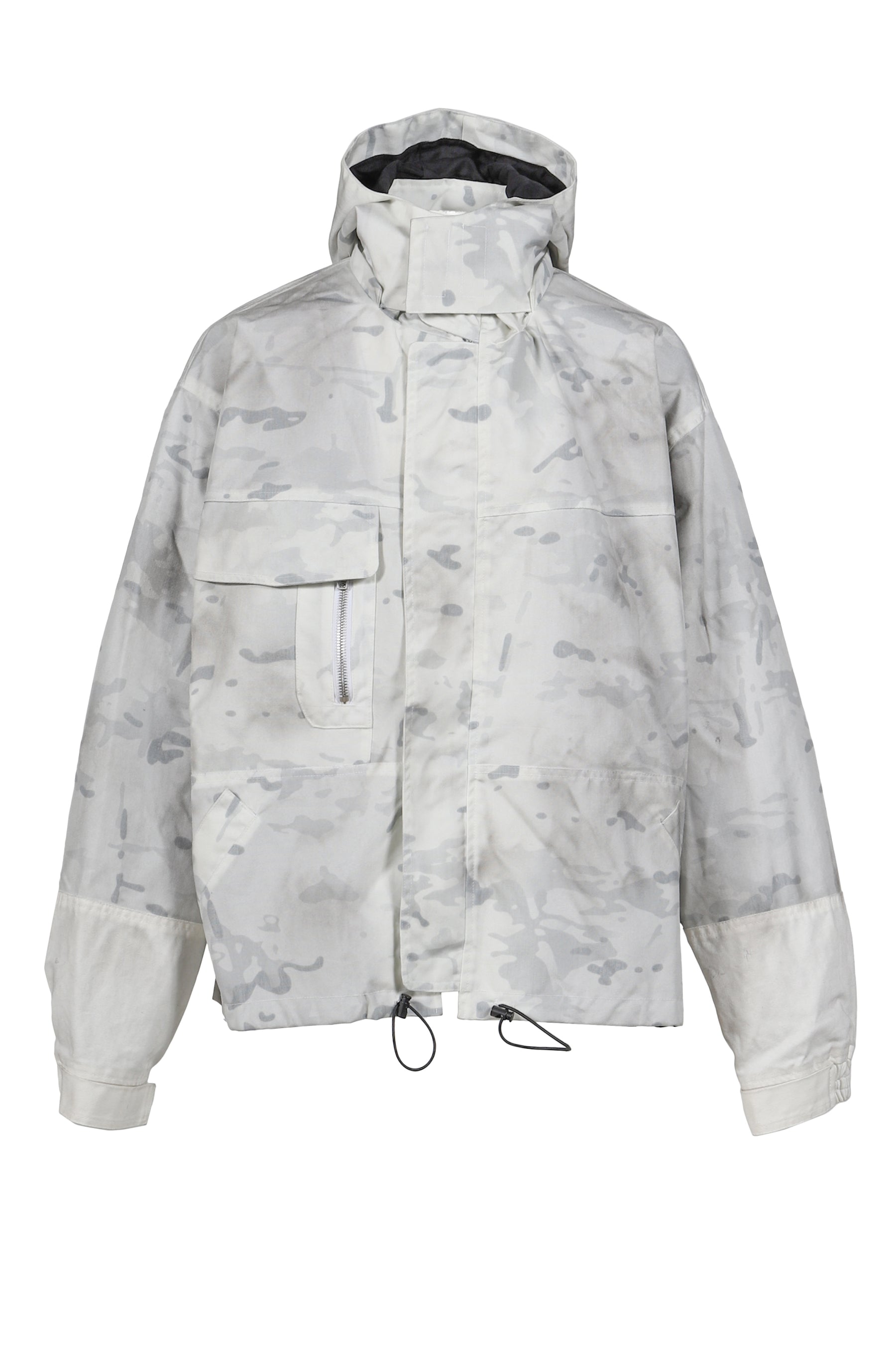 SHORT PARKA / DIRTY SNOW CAMO 