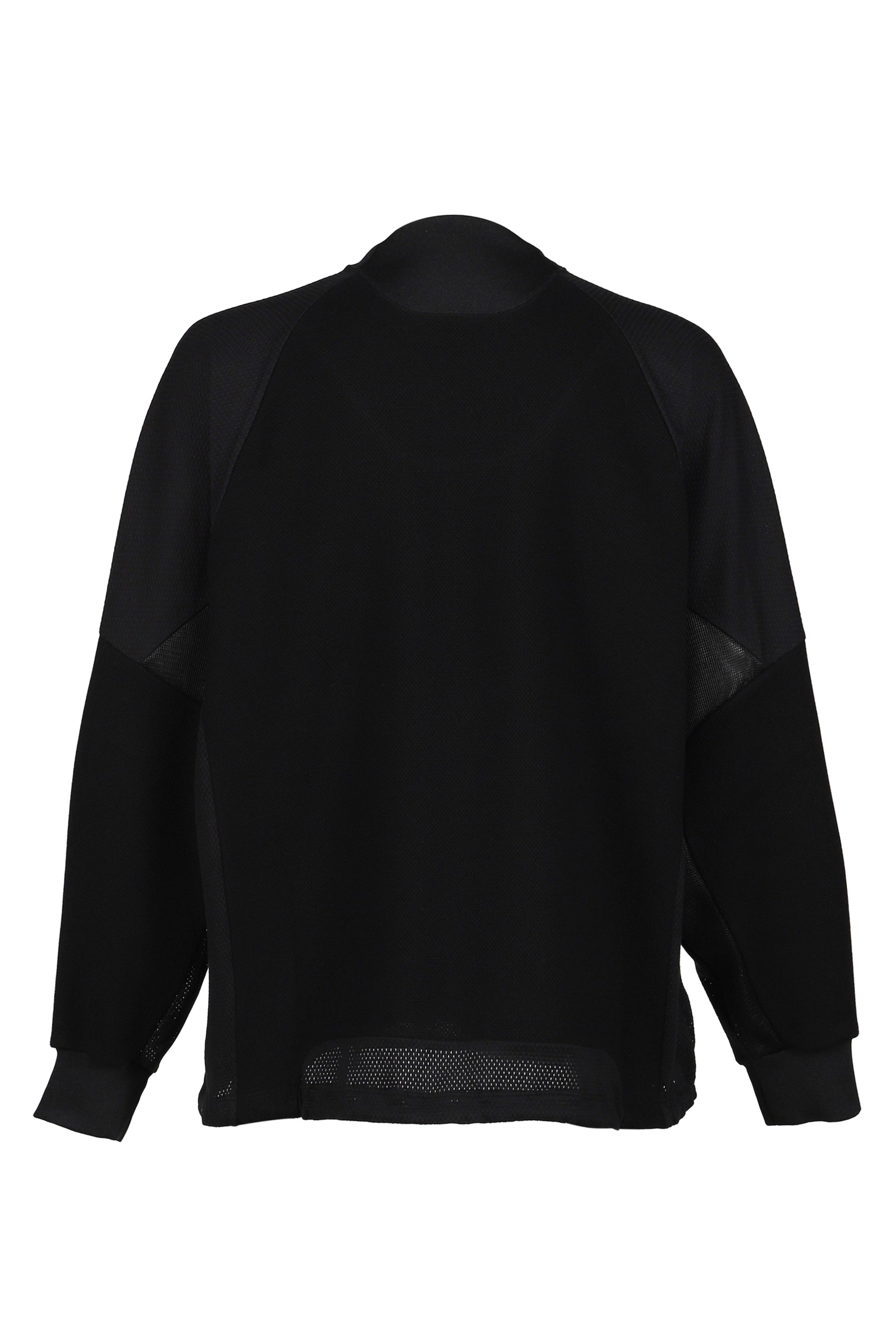 White Mountaineering RAGLAN OVERSIZE PULLOVER / BLK