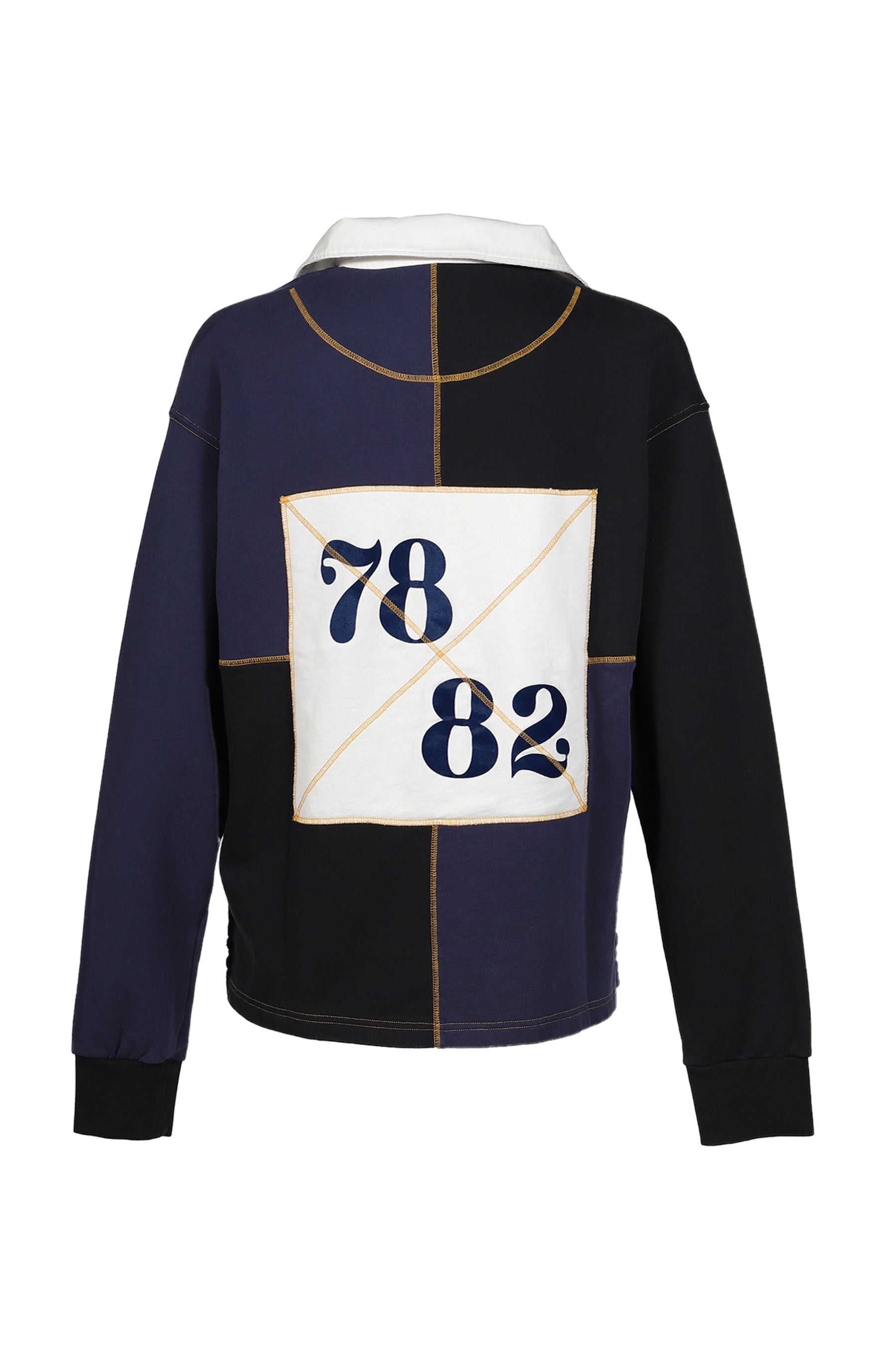 REGGAE KLUB RUGBY JERSEY / BLK/MIDNIGHT