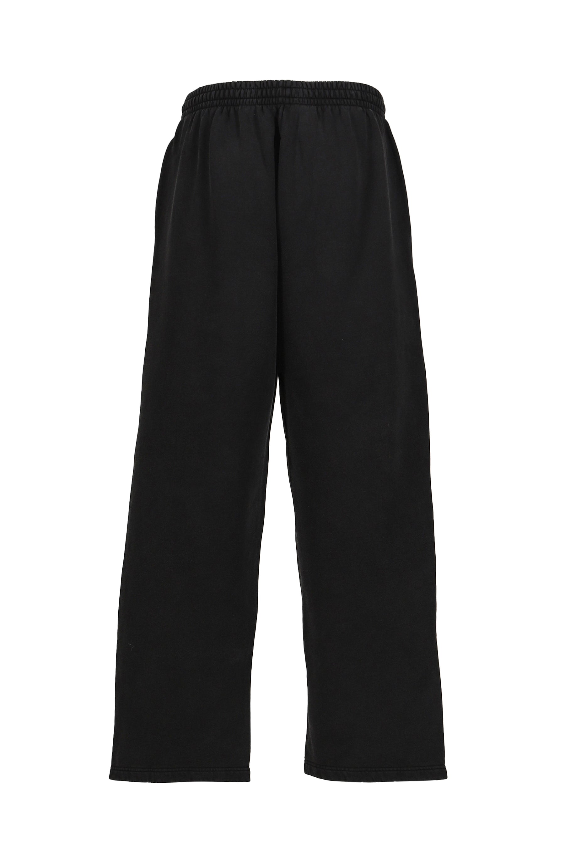 WIDE LEG TRACKPANTS / BLACK