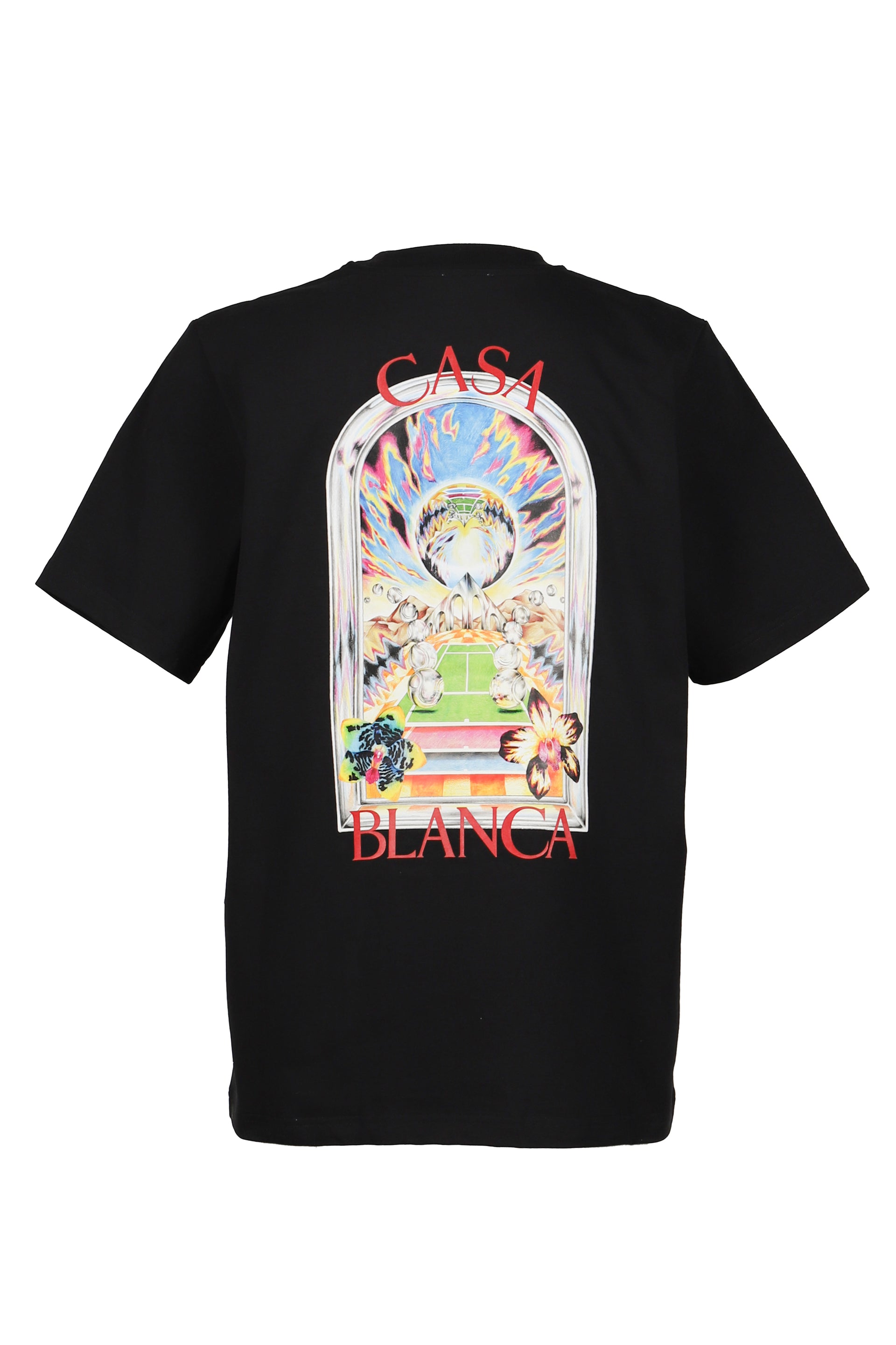 ORCHID COURT CLASSIC T-SHIRT / BLK