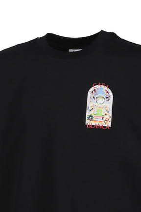 ORCHID COURT CLASSIC T-SHIRT / BLK