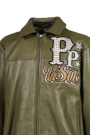 STARS AND STRIPES JACKET/OLV 