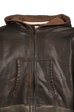 CRACKING COATED PARKA .14 / BRW