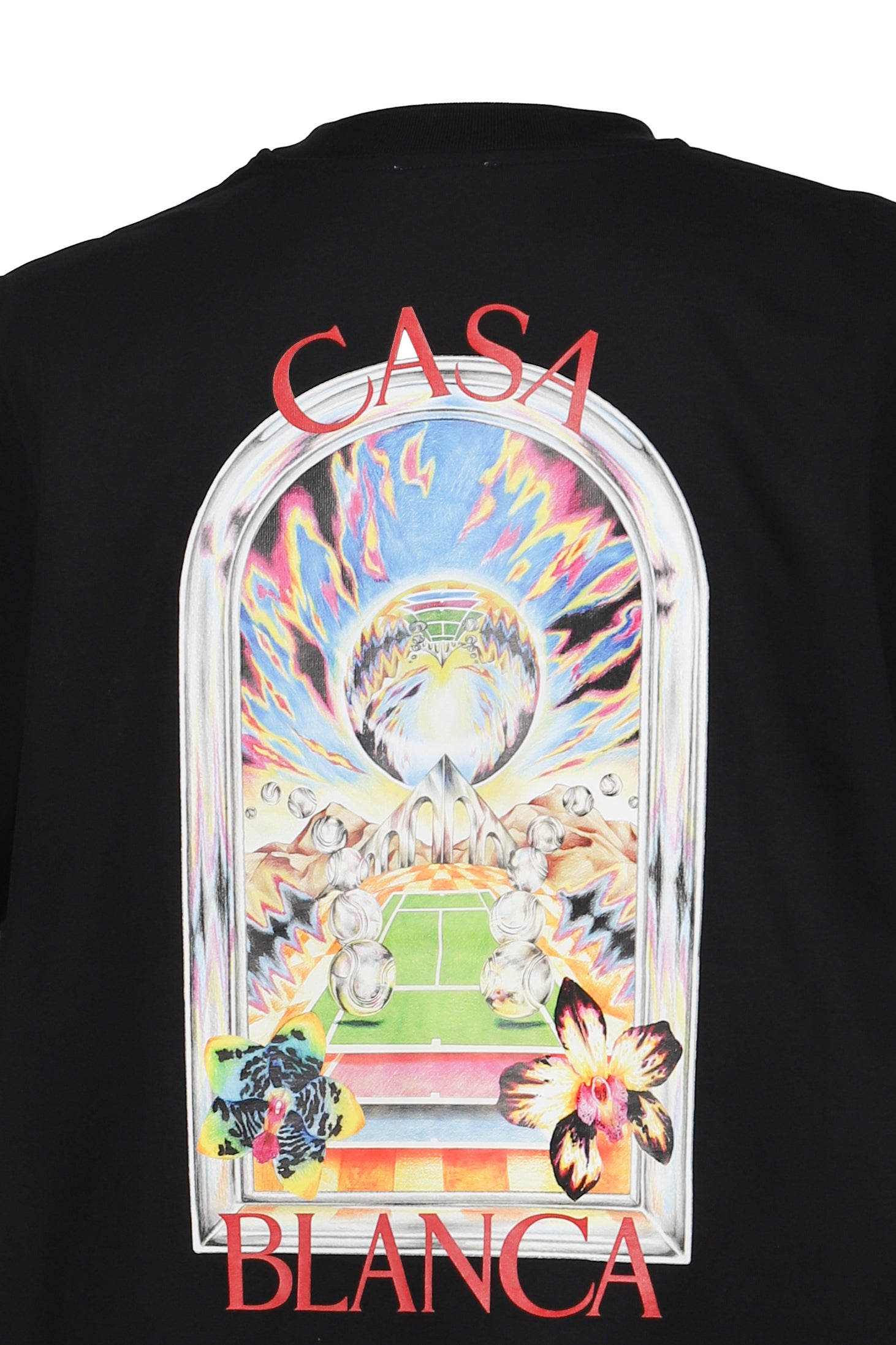 ORCHID COURT CLASSIC T-SHIRT / BLK