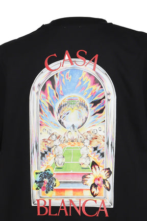 ORCHID COURT CLASSIC T-SHIRT / BLK