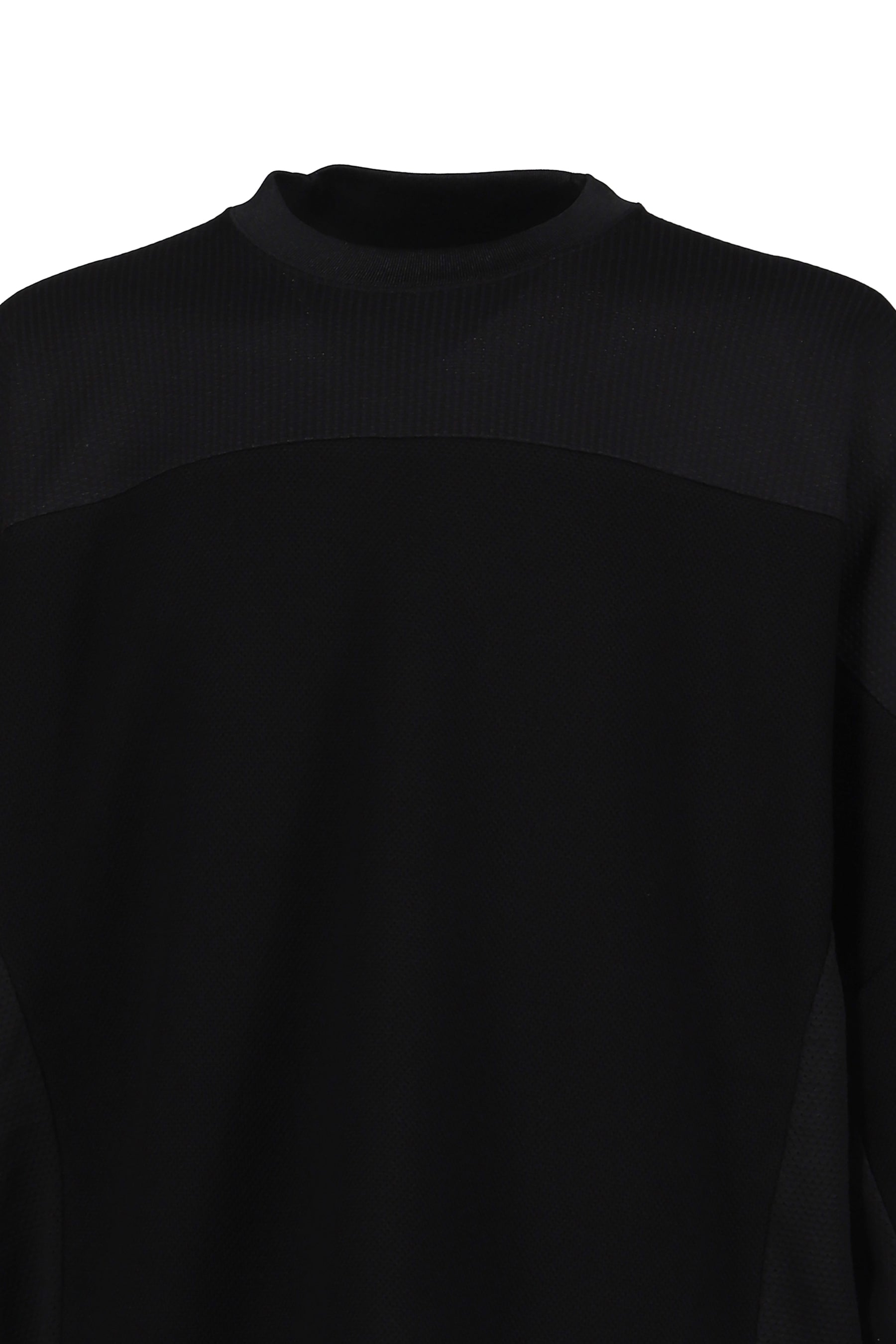 White Mountaineering RAGLAN OVERSIZE PULLOVER / BLK