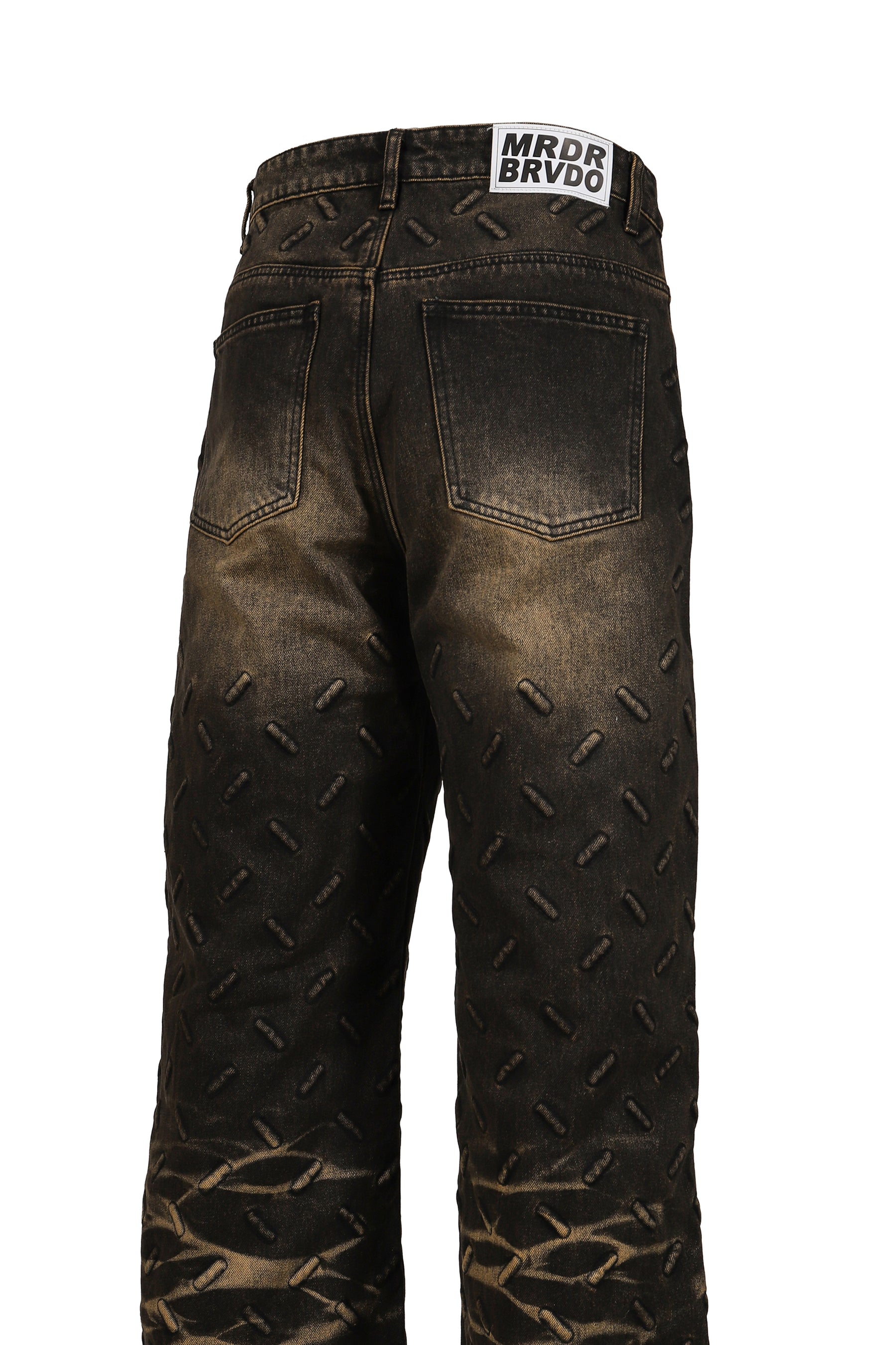 THREAD PLATE DENIM / COAL, TAN