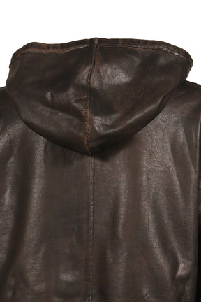 CRACKING COATED PARKA .14 / BRW