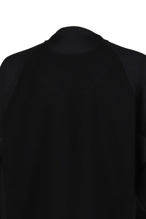 White Mountaineering RAGLAN OVERSIZE PULLOVER / BLK