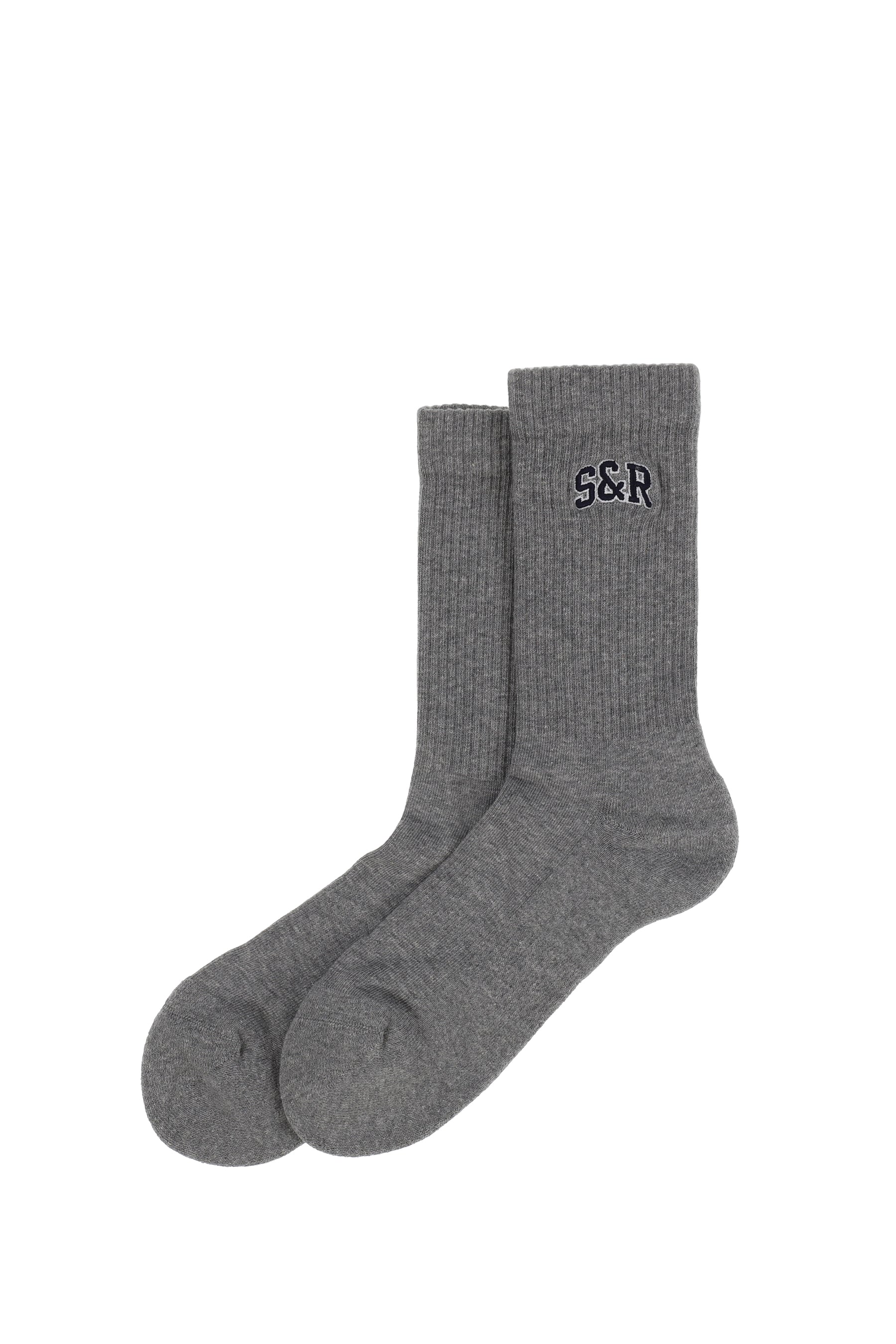 S&amp;R IVY SOCKS / HEATHER GRY