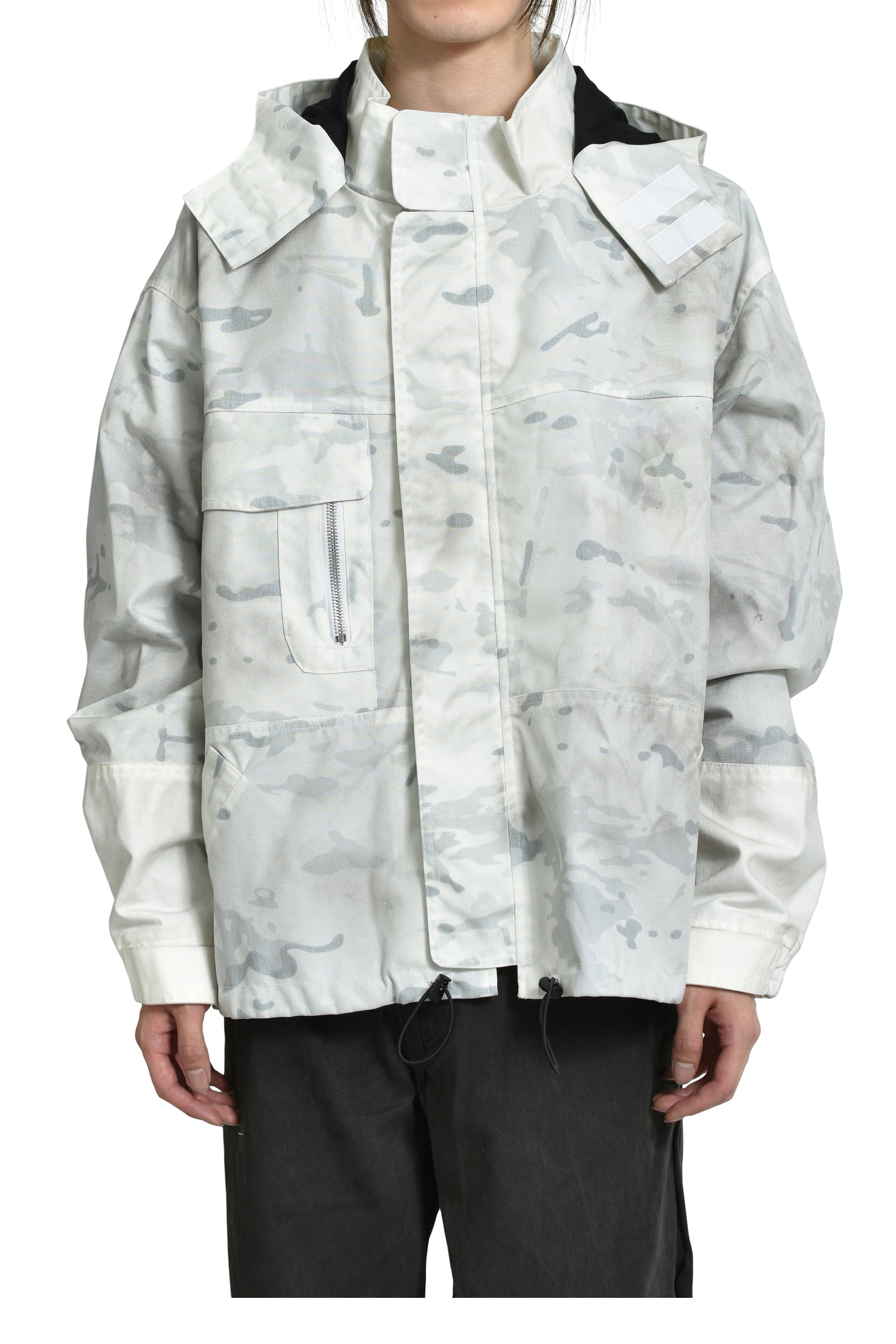 SHORT PARKA / DIRTY SNOW CAMO