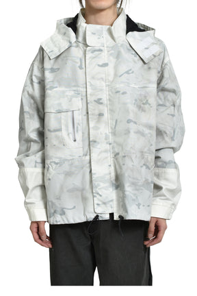 SHORT PARKA / DIRTY SNOW CAMO 
