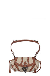 MINI CLAUDIA FUR BAG / WHT