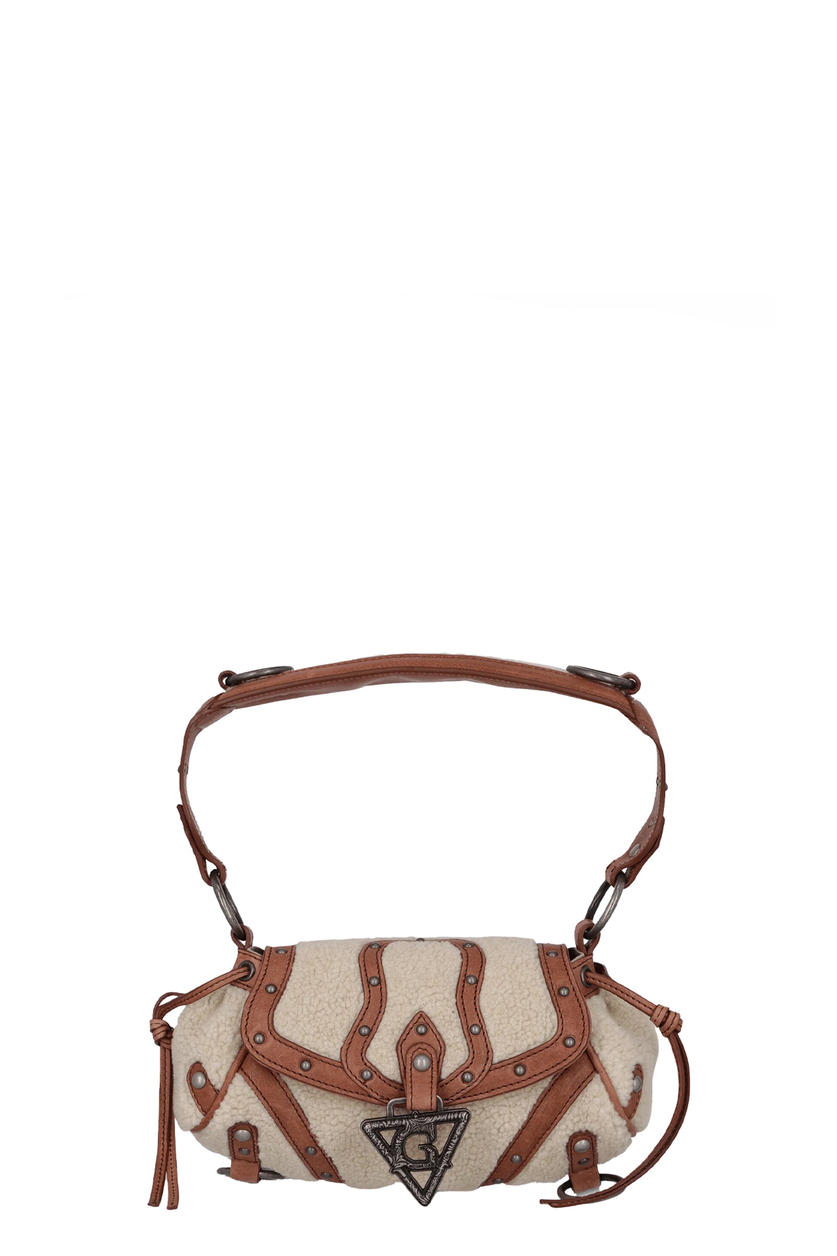 MINI CLAUDIA FUR BAG / WHT