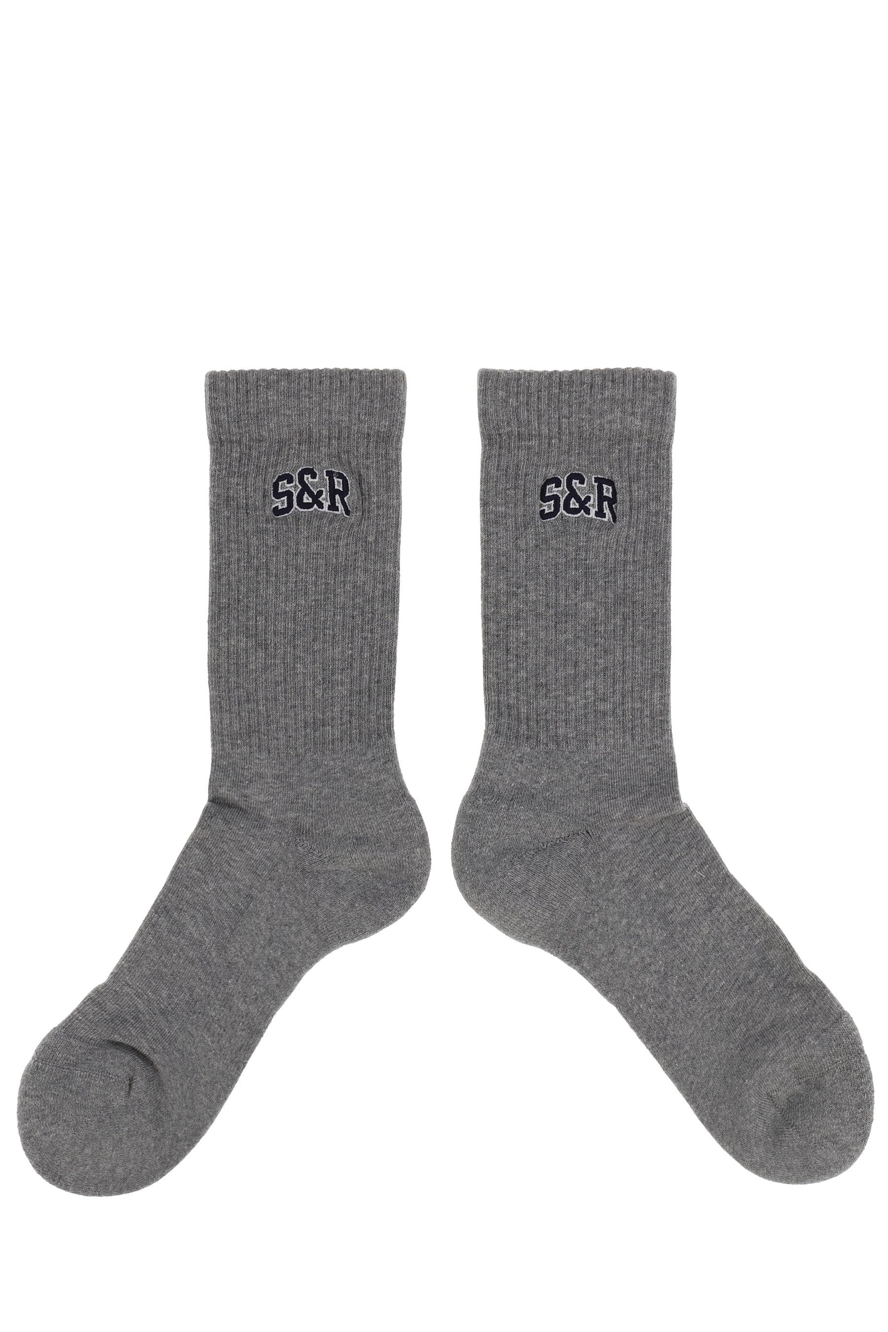 S&amp;R IVY SOCKS / HEATHER GRY