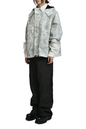 SHORT PARKA / DIRTY SNOW CAMO 