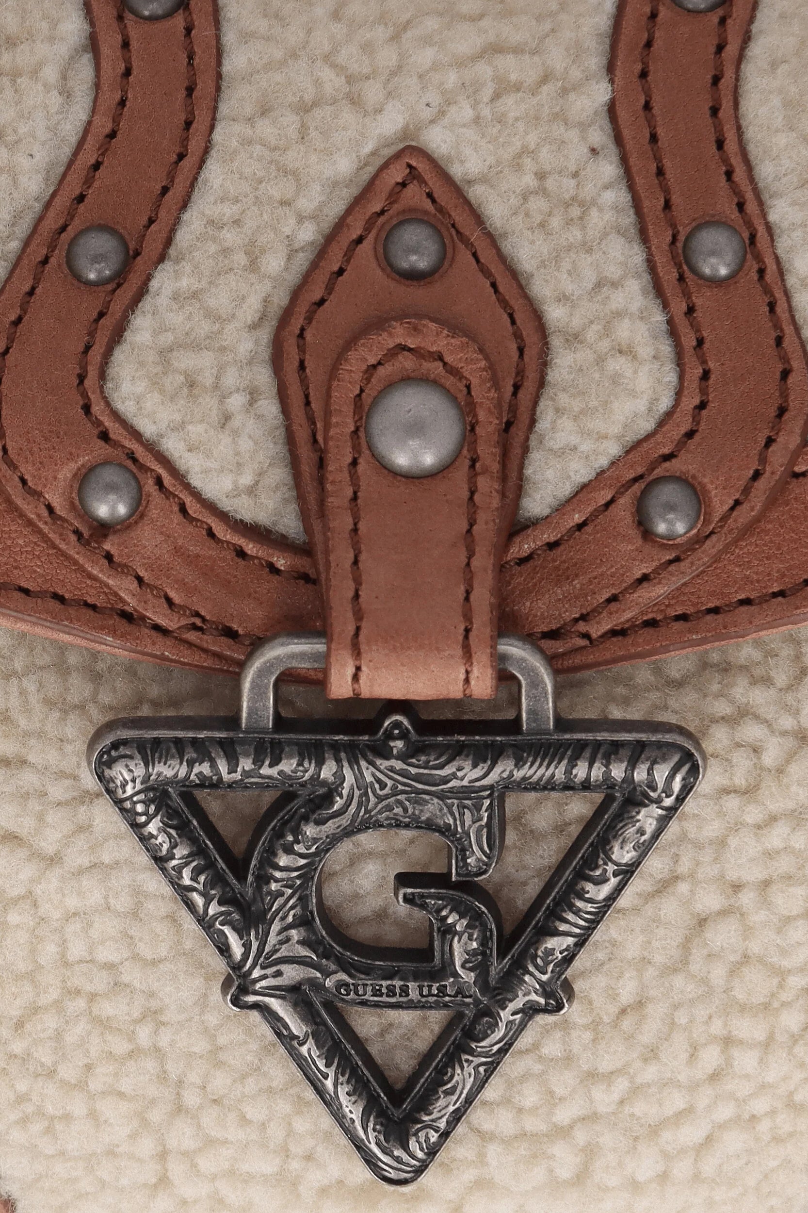 MINI CLAUDIA FUR BAG / WHT