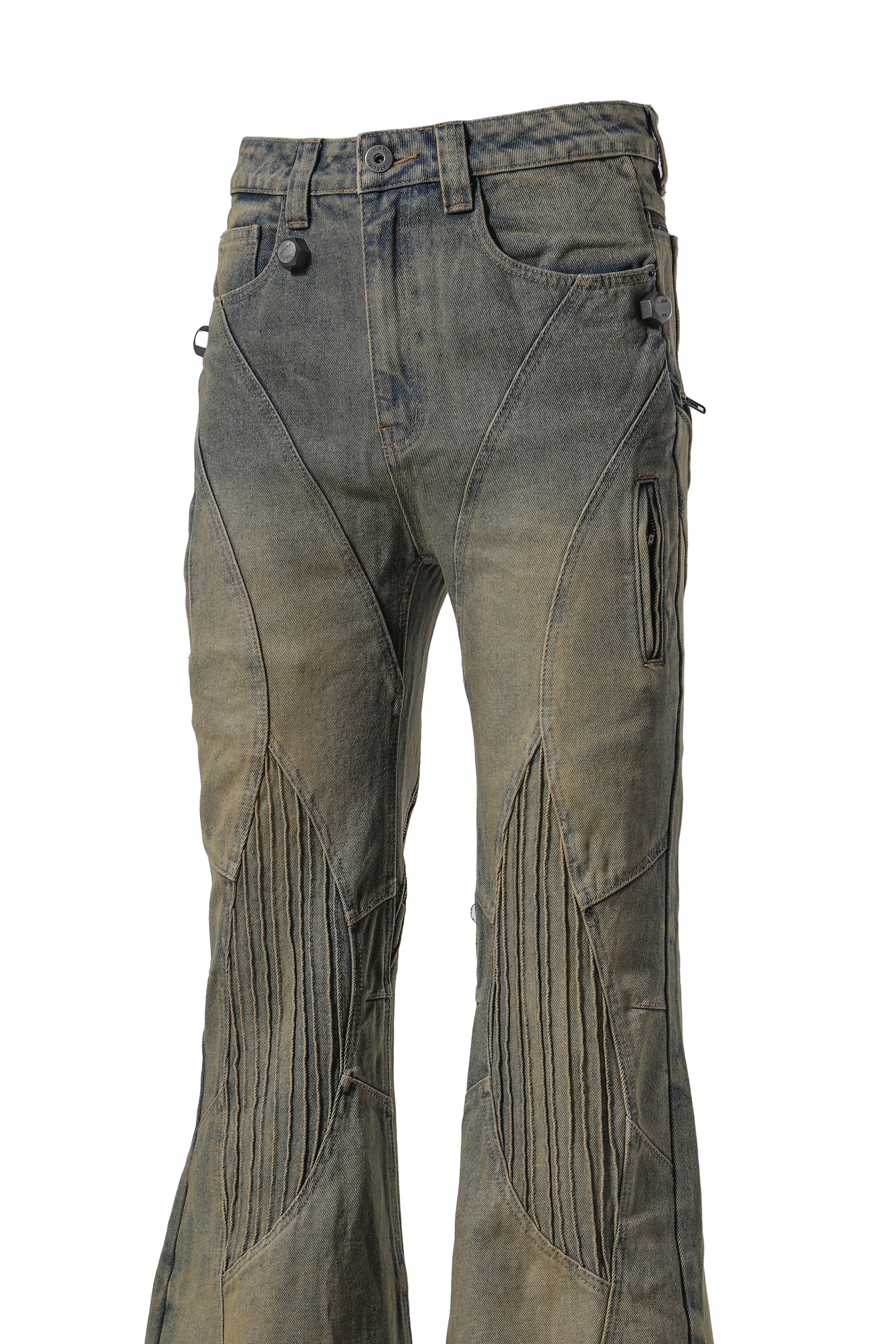 UNCUT FERAL JEANS / DUSTY WASHED COLOR